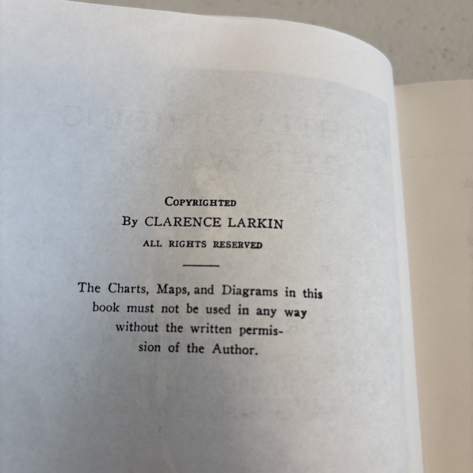 Rightly Dividing the Word – Clarence Larkin – Illustrated Hardcover – Dispensati