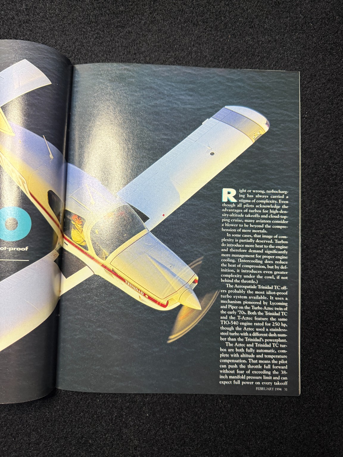 Plane & Pilot Magazine Electronic Cockpit 1994 Aviation Aircraft GPS Avionics