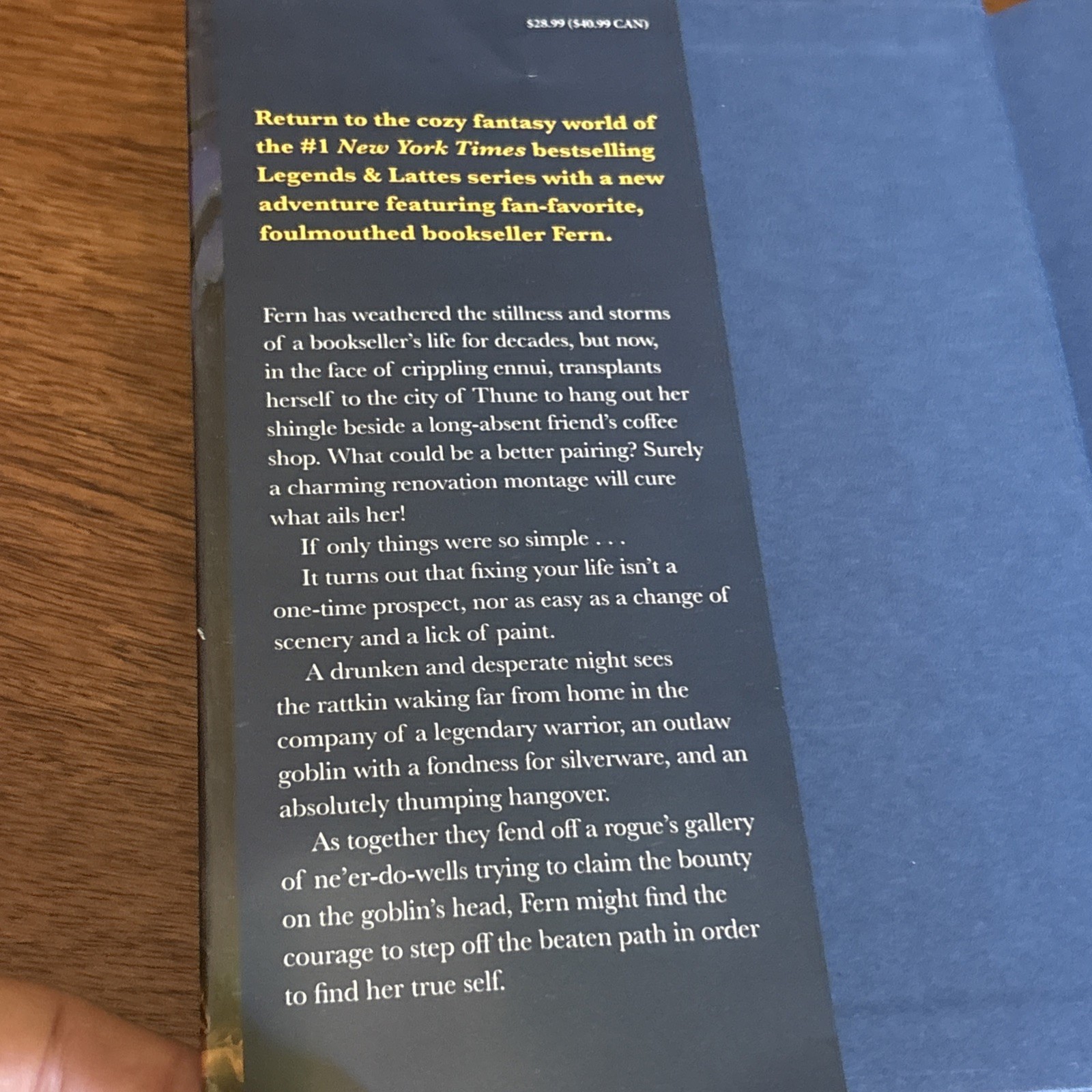 Brigands and Breadknives by Travis Baldree Hardcover 2025 New Legends & Lattes
