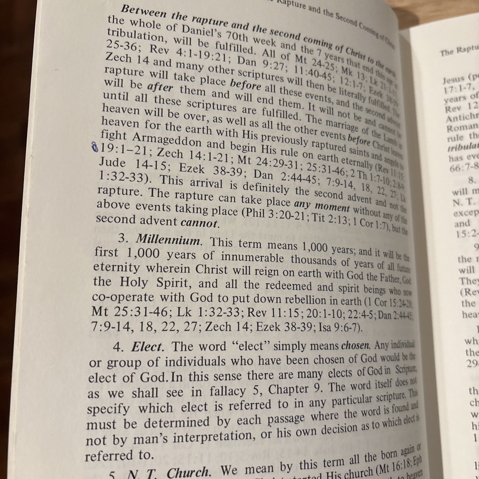 The Rapture And The Second Coming Of Christ By Finis Jennings Dake HB