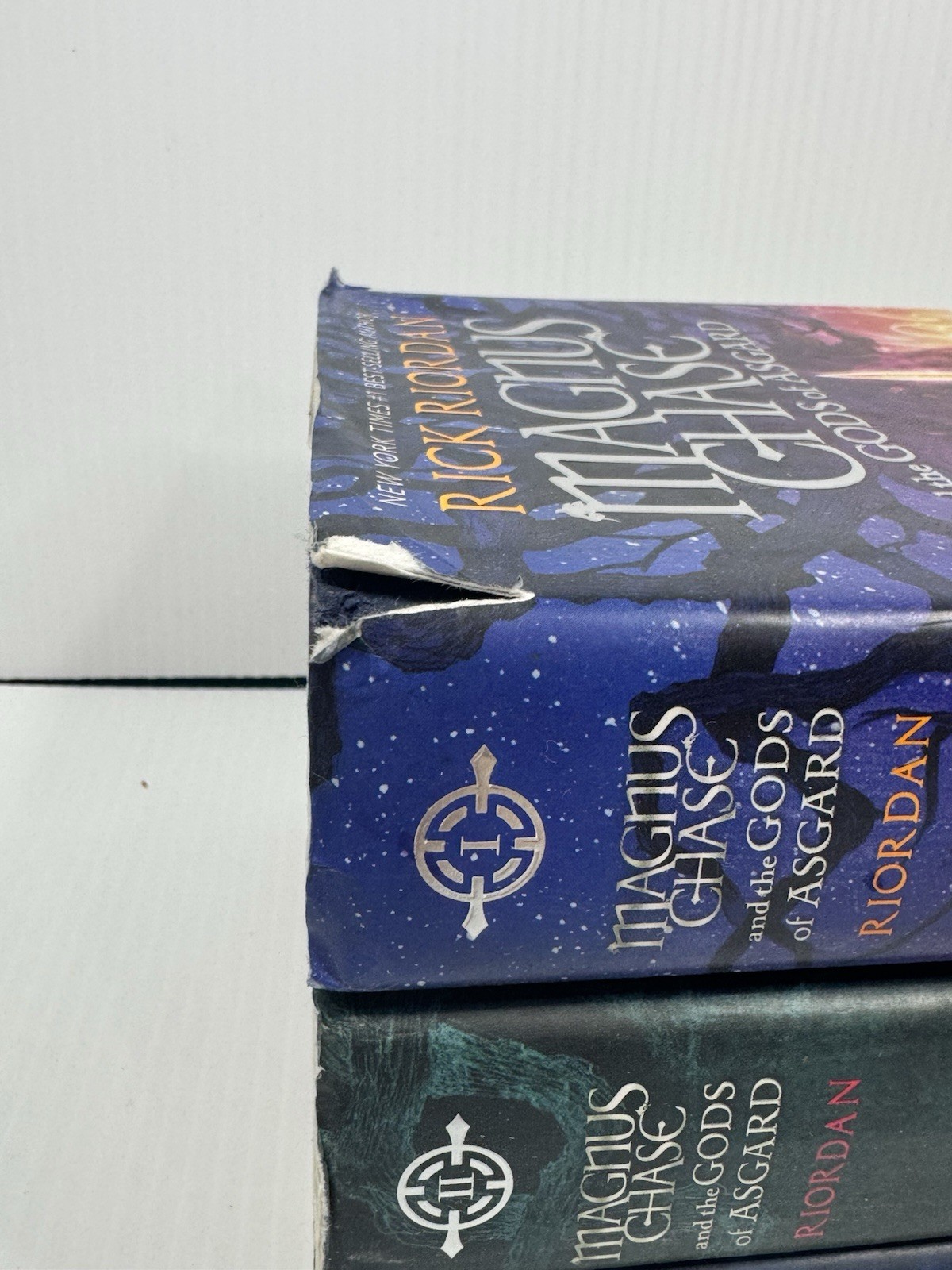 Magnus Chase Trilogy Rick Riordan Hardcover Set Books 1-3 w/ Dust Jackets