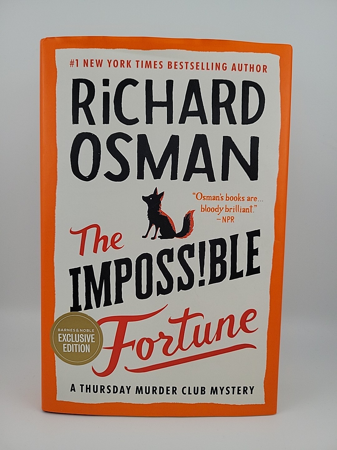 AUTOGRAPHED The Impossible Fortune By Richard Osman (1st/1st Hardcover)