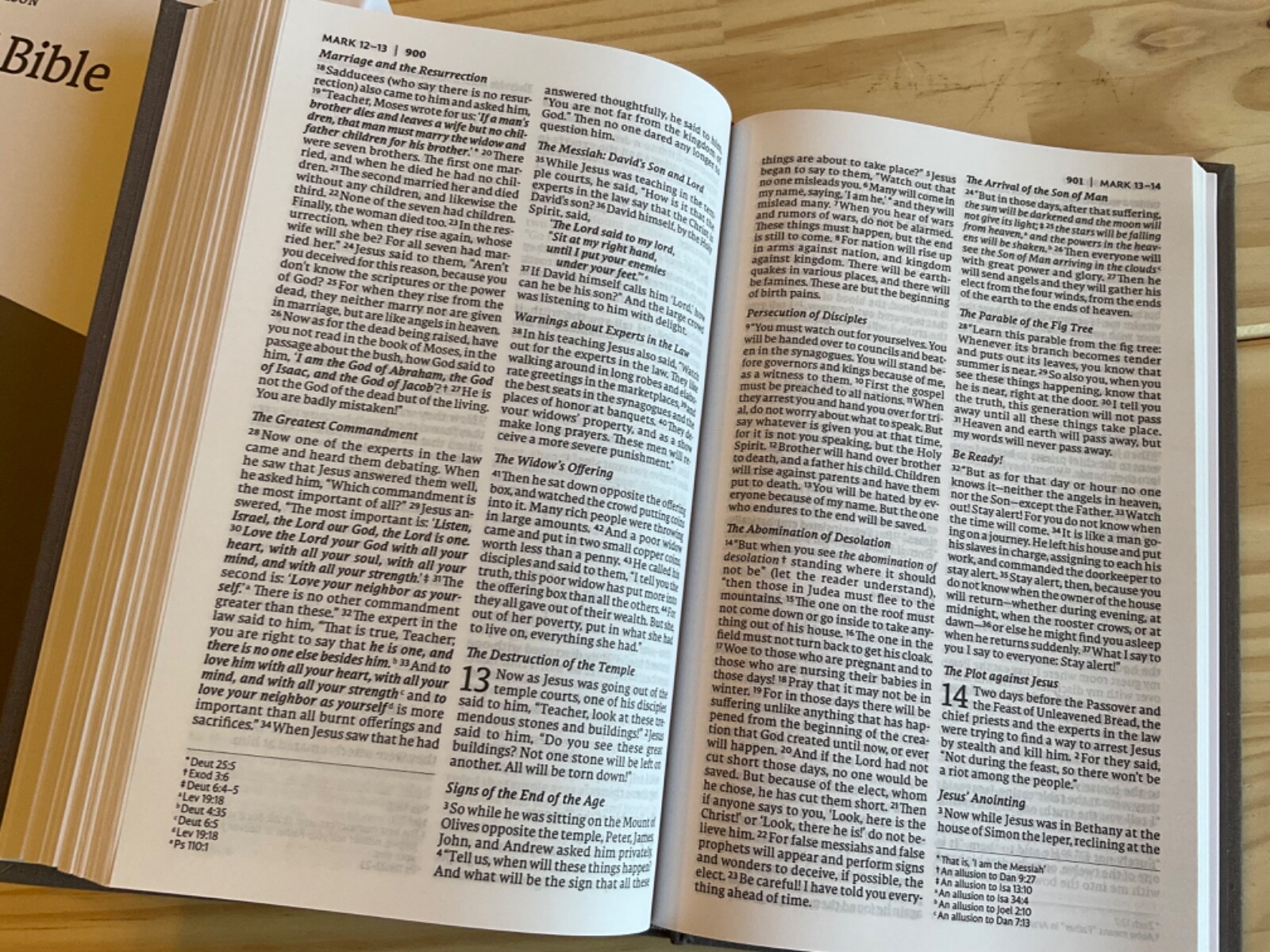 NET Thinline Bible 2019 Gray Hardcover