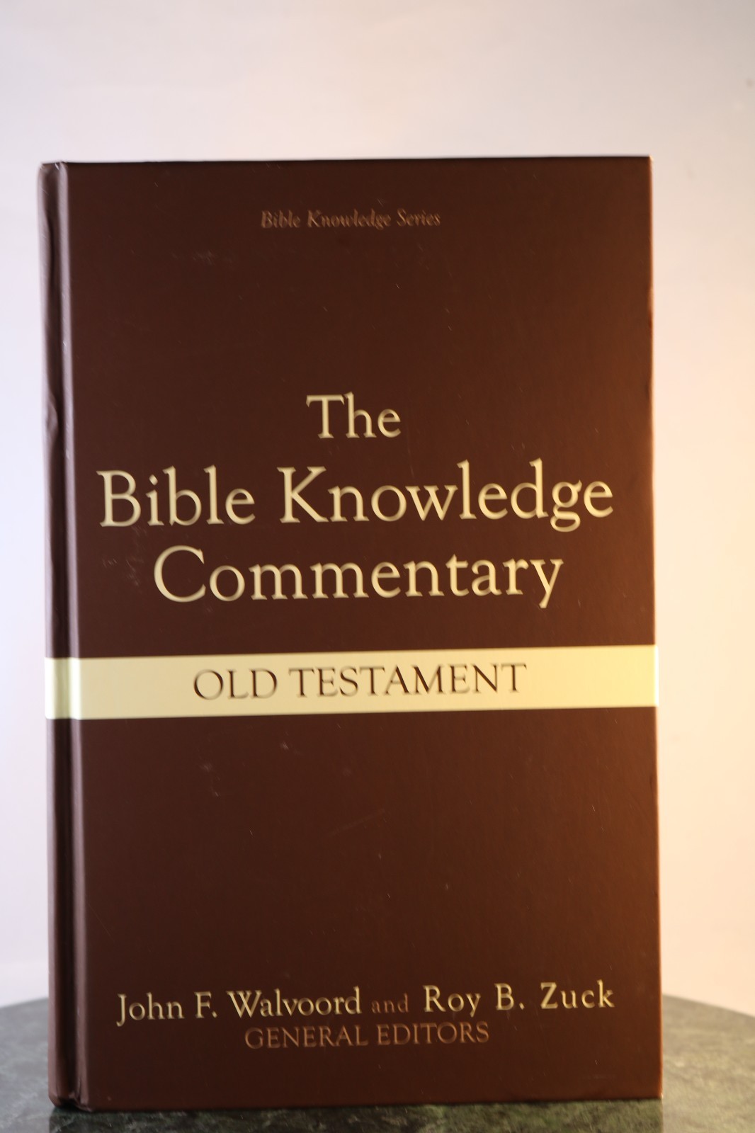 Bible Knowledge Commentary Old Testament John Walvoord Roy Zuck NIV Reference