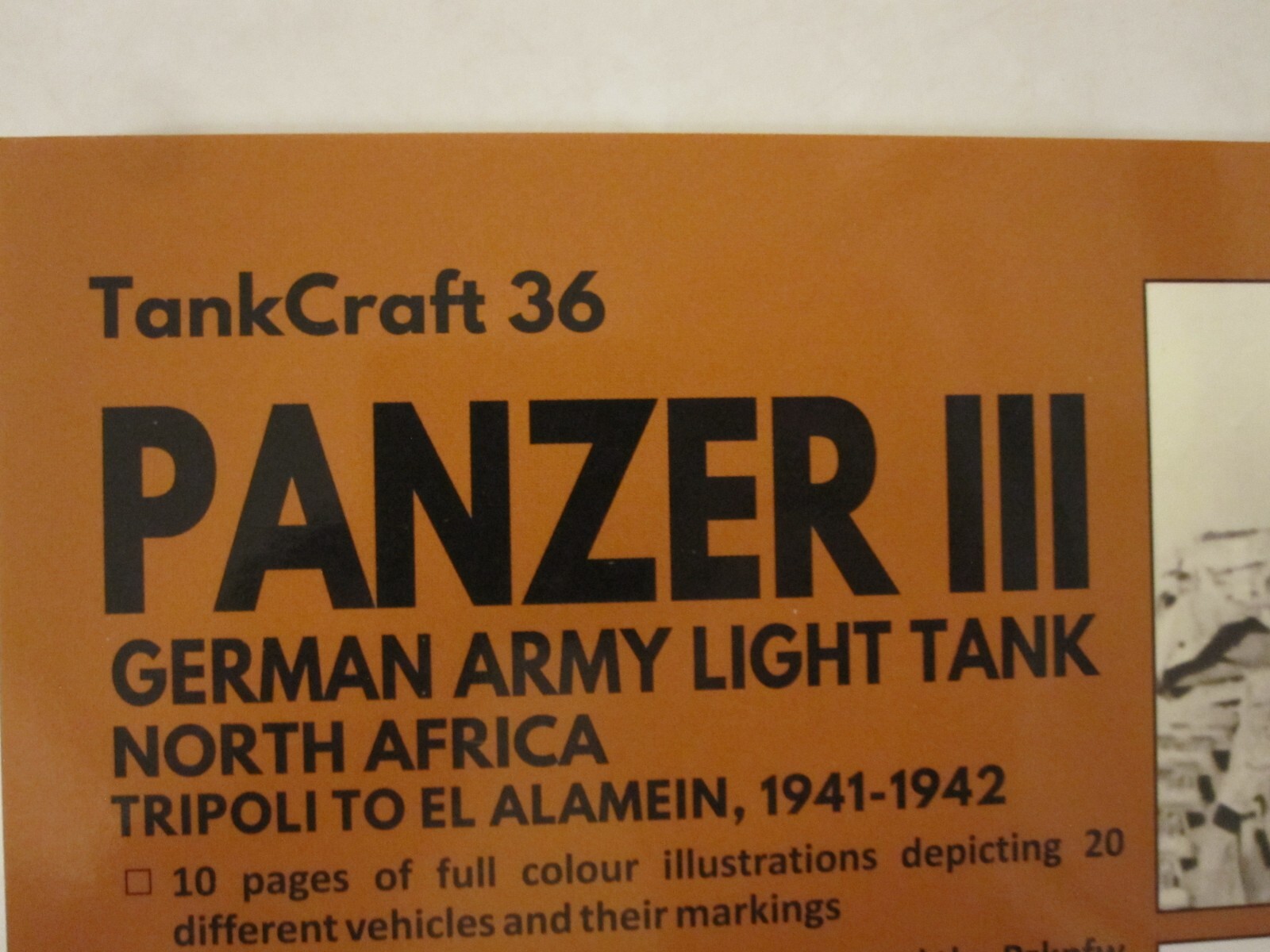 Panzer III, German Army Light Tank North Africa, Tripoli to El Alamein TC 36