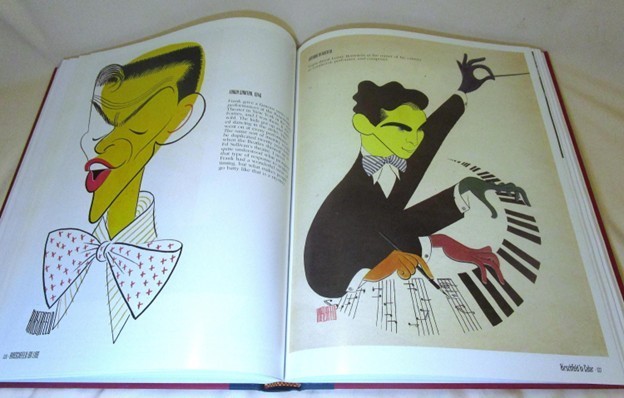 Hirschfeld On Line by Al Hirschfeld Oversized Art Book 1999