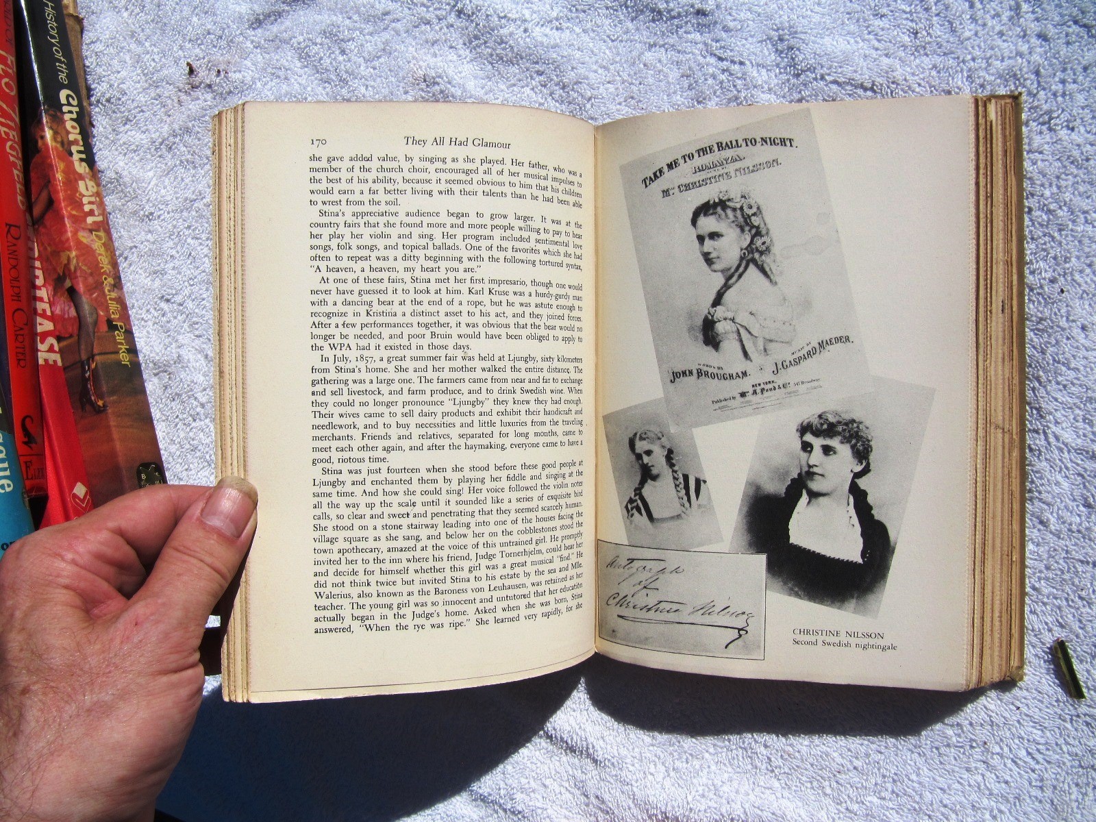 Edward Marks THEY ALL HAD GLAMOUR Swedish Nightingale to Naked Lady Vaudeville