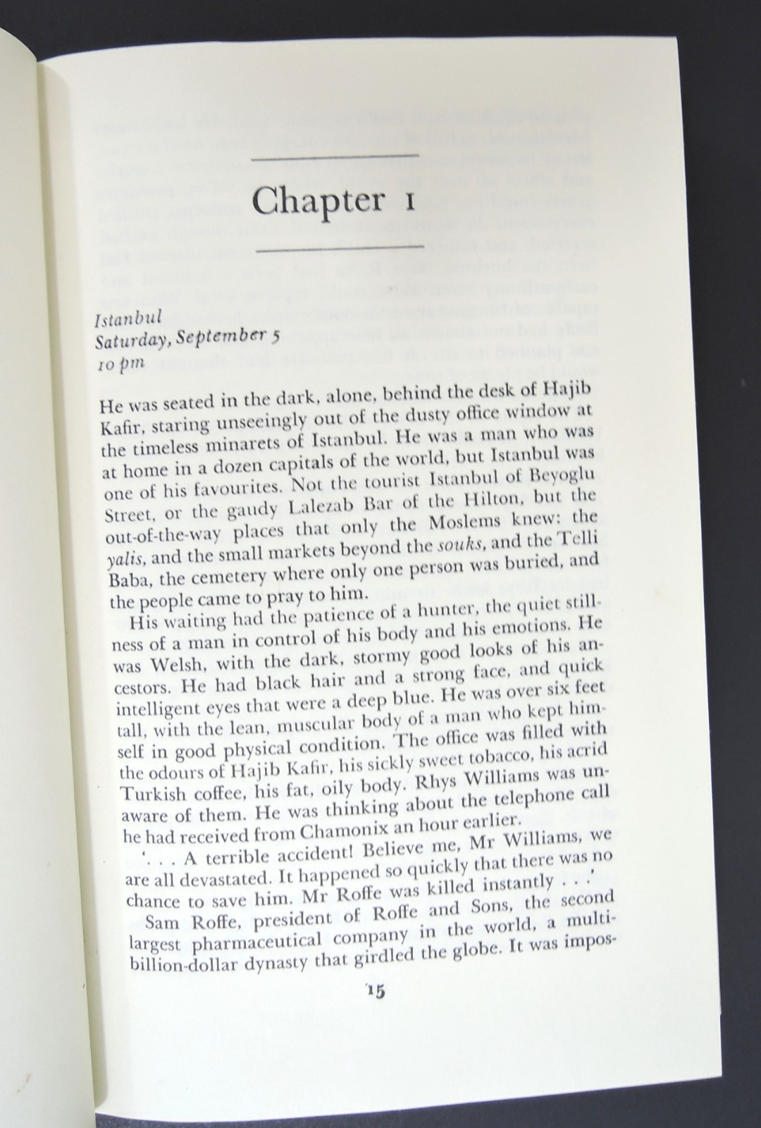 *SIGNED* 1st UK edition 1978 SYDNEY SHELDON 4th book BLOODLINE 367 pages UNREAD