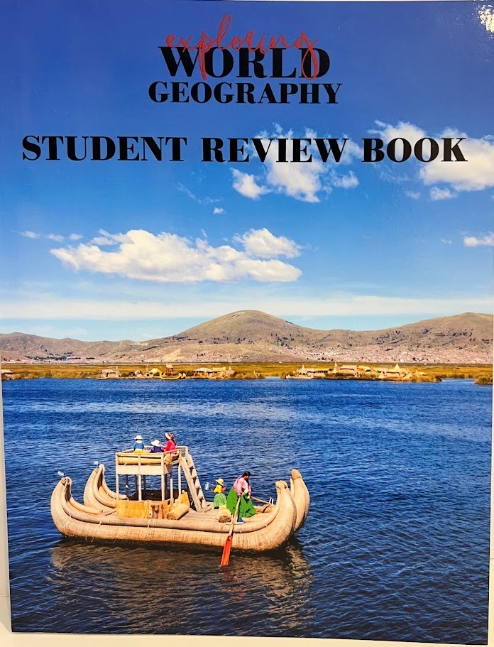 Exploring World Geography (part 1 and Gazetteer) + Student Review Pack