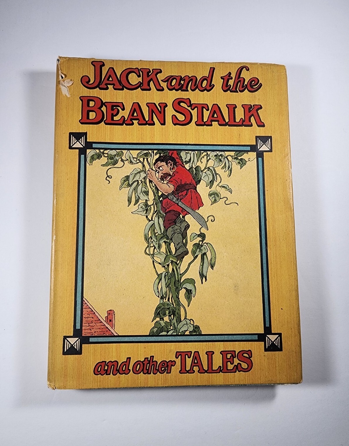 Vintage 1919 Jack And The Beanstalk And Other Tales Book Whitman Publishing RARE