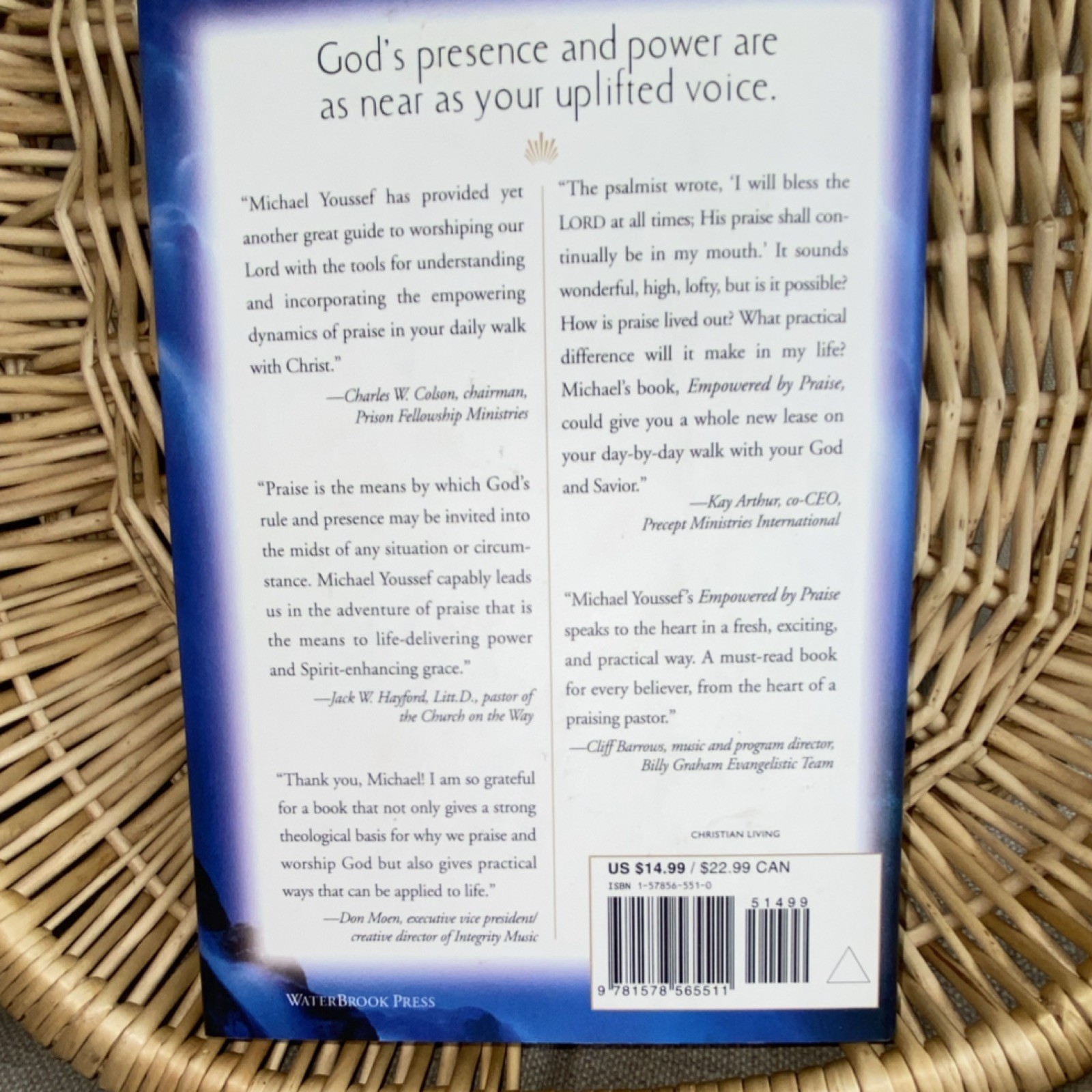 Michael Youssef Empowered by Praise WaterBrook Press PB Christian Living