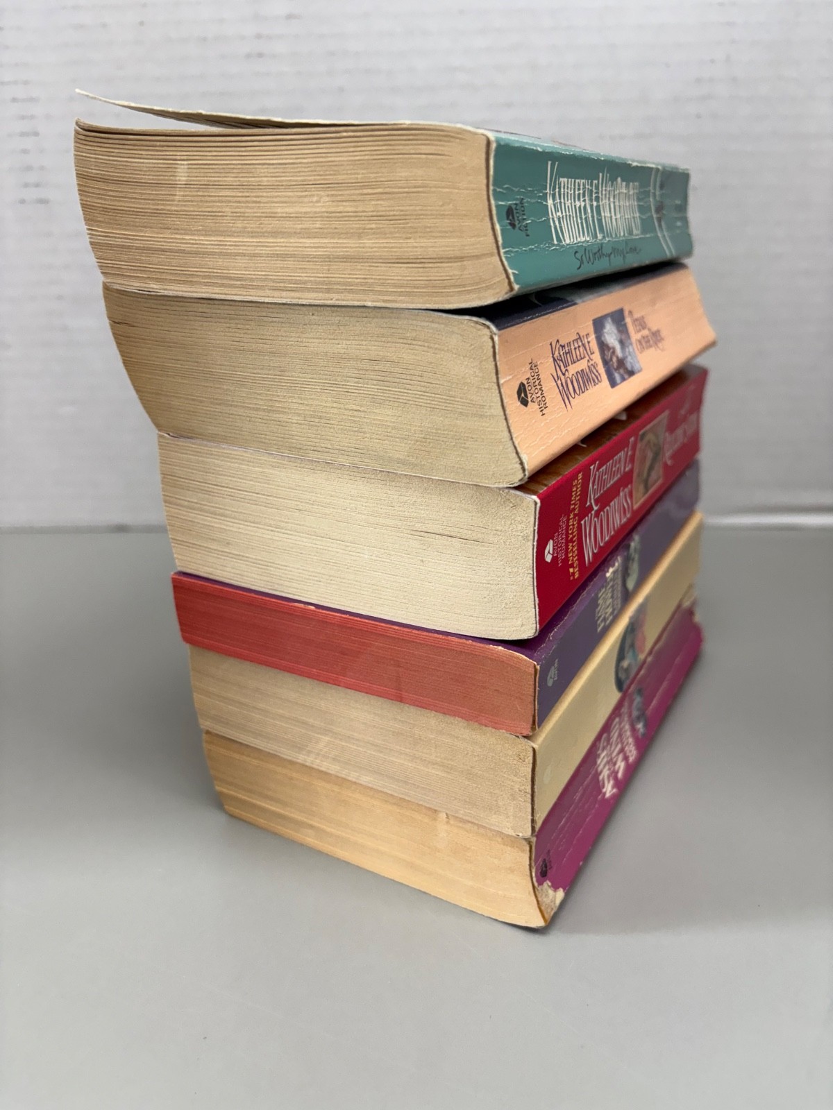 Kathleen Woodiwiss Lot of 6 Paperbacks (See Photos for Titles)