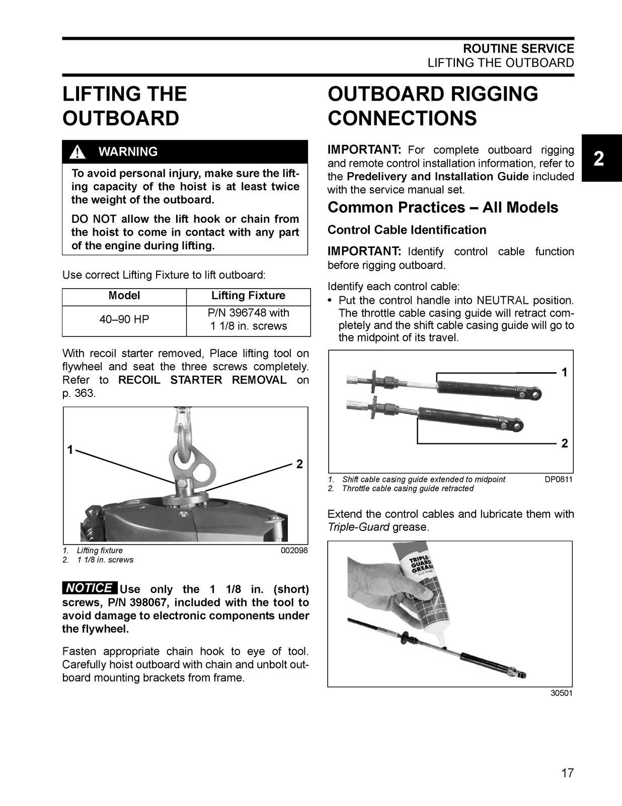 EVINRUDE 40 50 60 65 75 90 HP 2001 Service Manual, FIXED – COVERED – XL FOLDOUTS
