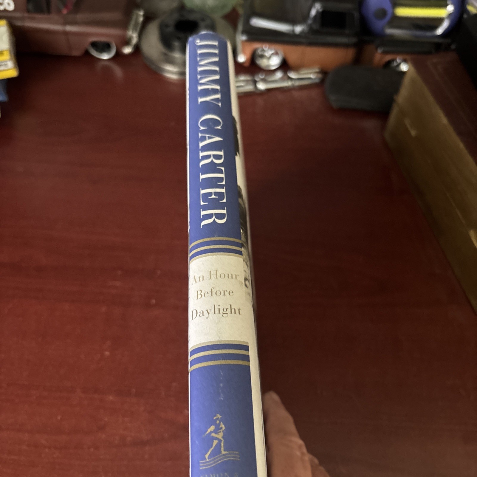 An Hour Before Daylight Jimmy Carter Hardcover First Edition 2001 Signed