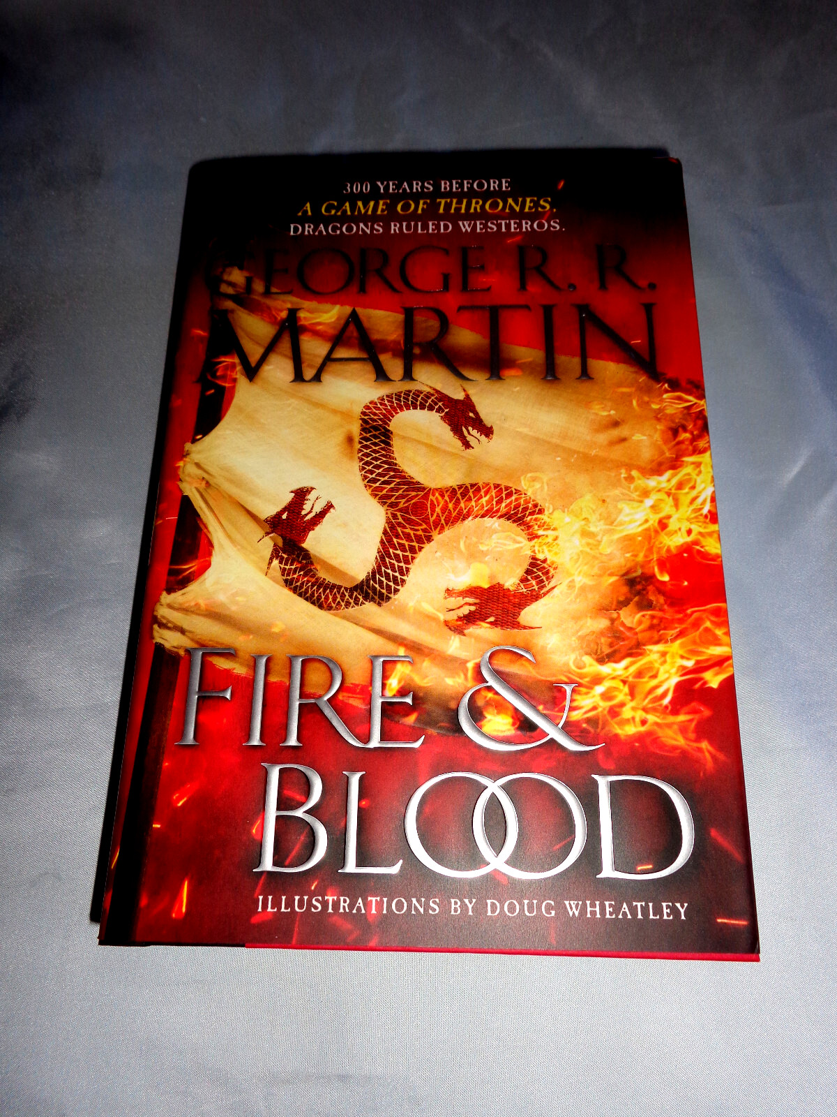 House of the Dragon Fire & Blood George R R Martin SIGNED 2018 Hardcover NEW!