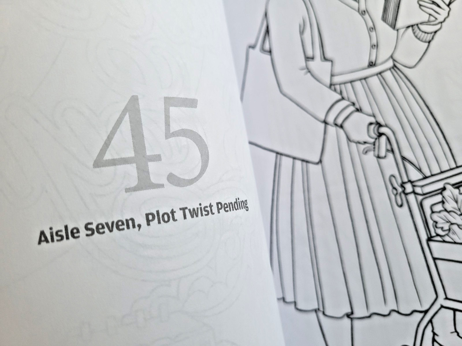Book Club -Coloring Book From Best-Selling Colouring Heaven Collection-48 Prints