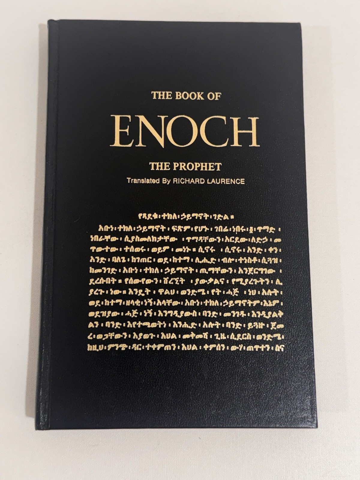 The Book Of Enoch The Prophet Richard Laurence 1977 Edition Wizards Bookshelf