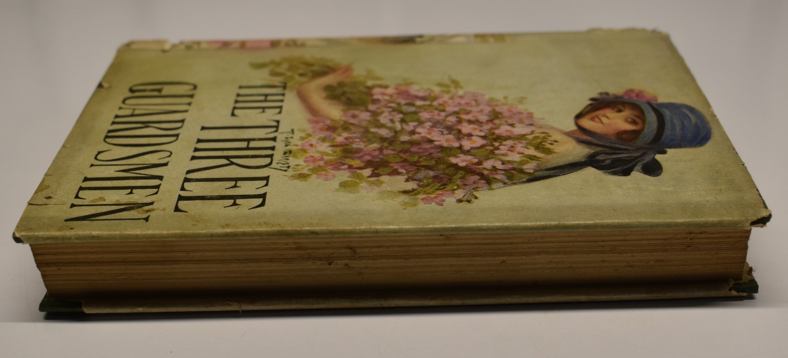 THE THREE GUARDSMEN by ALEXANDER DUMAS three musketeers paris ANTIQUE HC BOOK