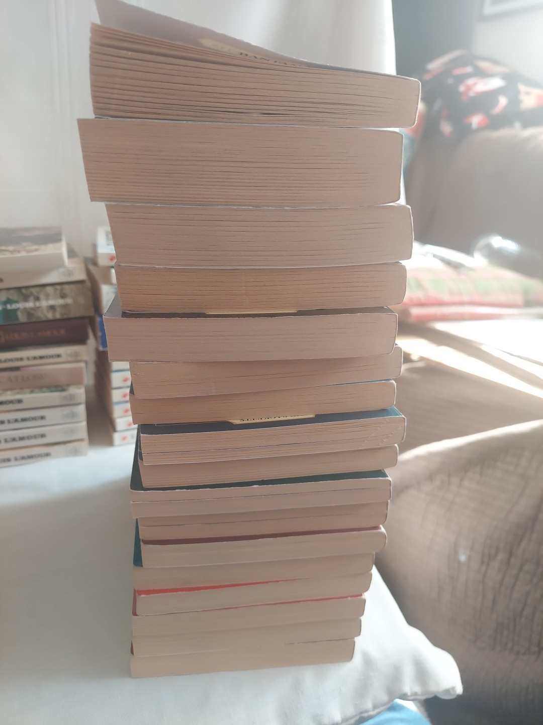17 Book Set *The Sackett Series Paperback Book Collection By Louis L’Amour (U30