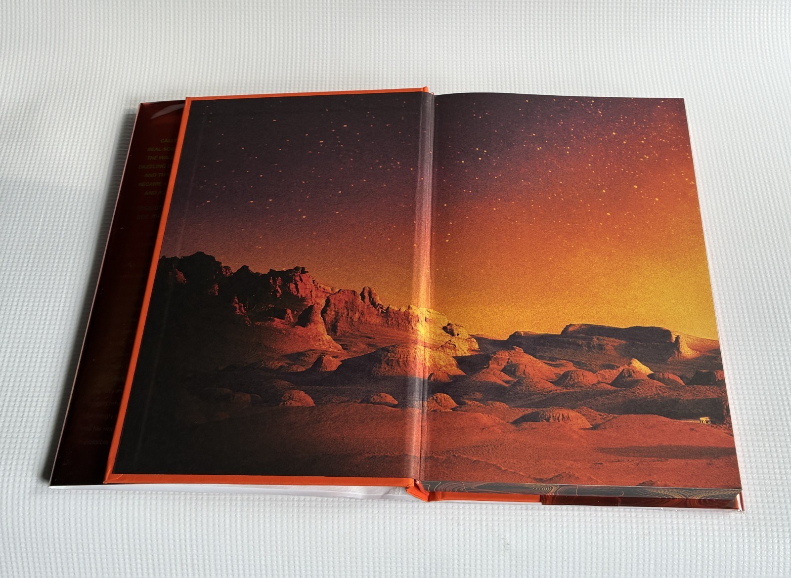 The Martian by Andy Weir SIGNED Deluxe Hardcover Edition, 1st Printing, New/Fine
