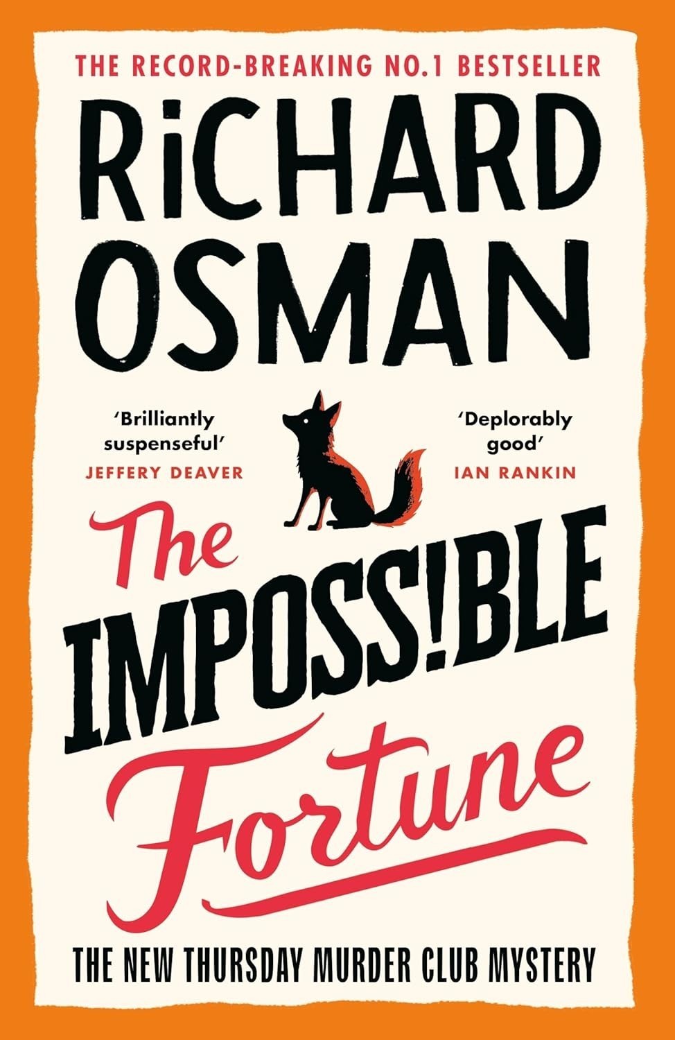 The Impossible Fortune Paperback by Richard Osman E281