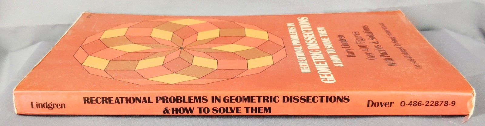 Recreational Problems Geometric Dissections Harry Lindgren Puzzle Math Book PB
