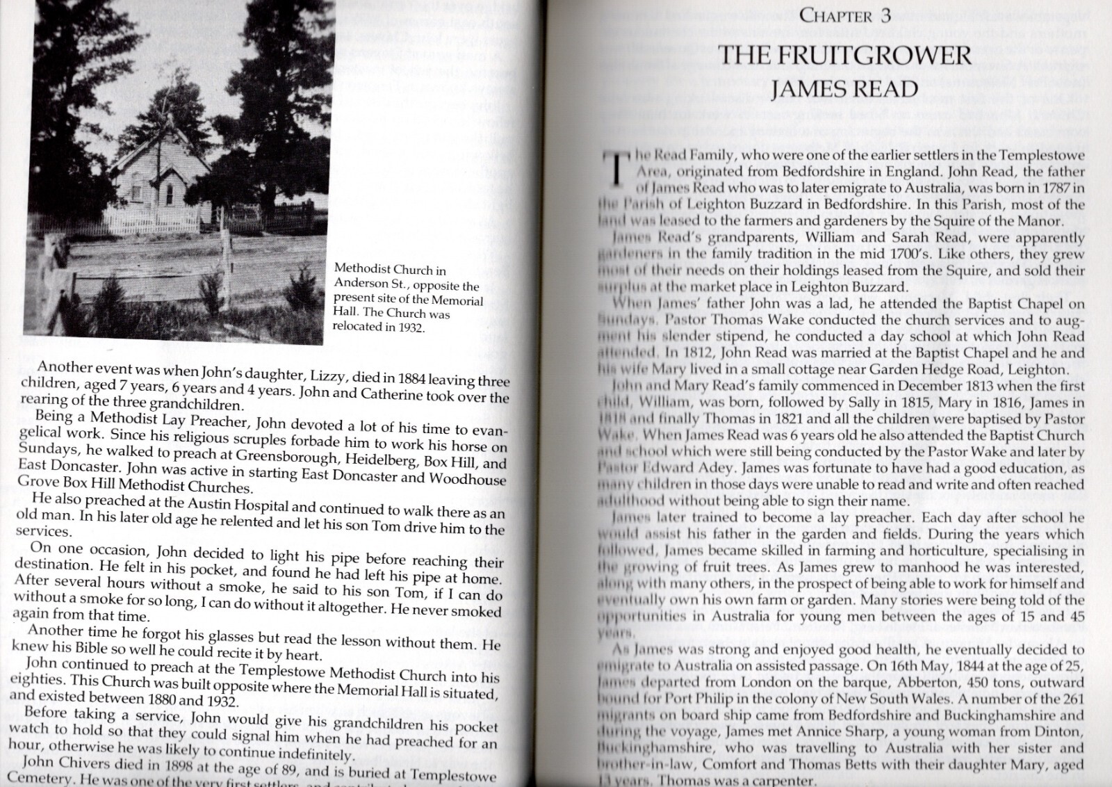 TEMPLESTOWE, Melbourne A FOLK HISTORY Pioneer era on. Hazel Poulter 114 pages.