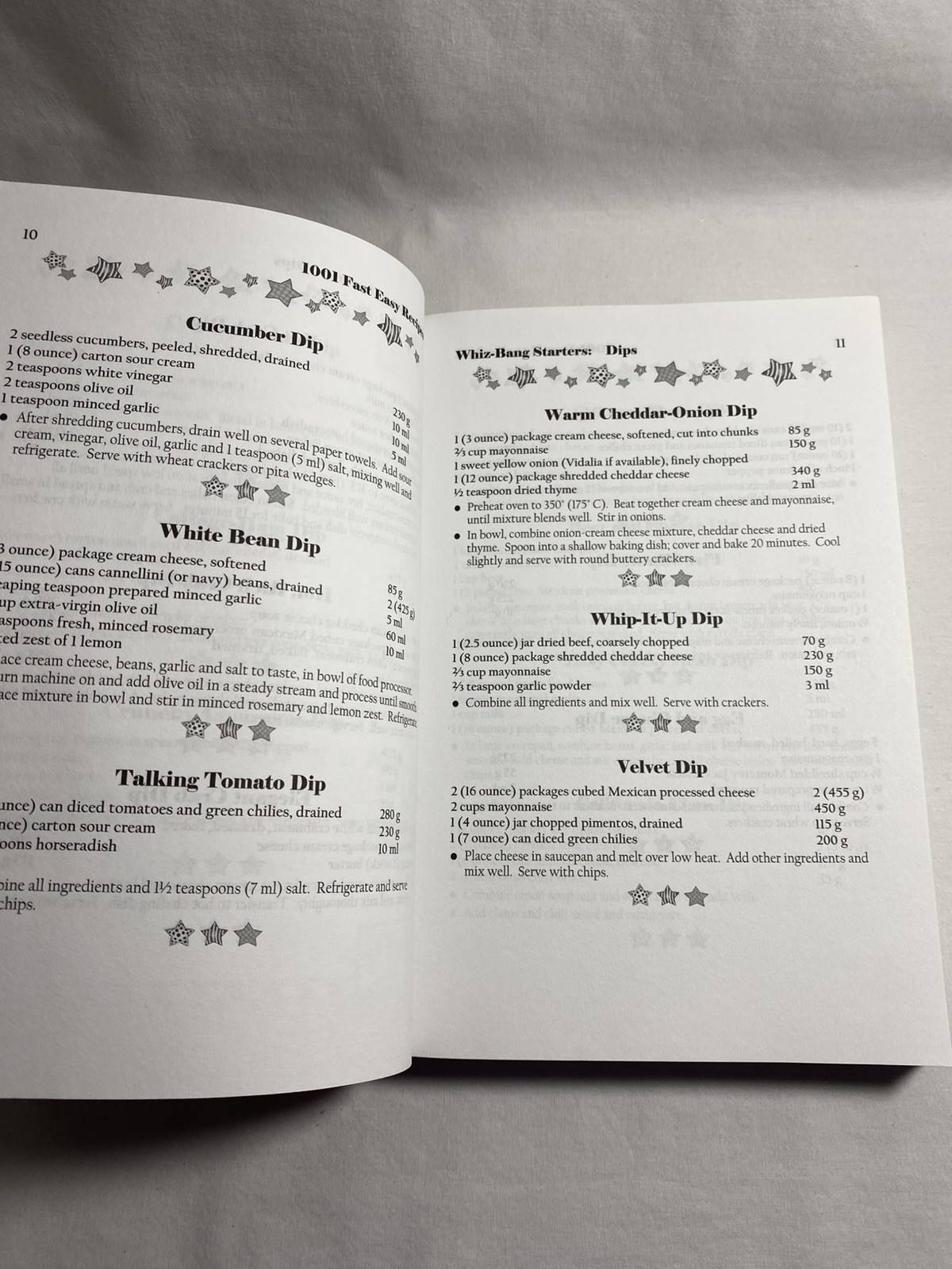 1001 Fast Easy Recipes 399 Pages Paperback