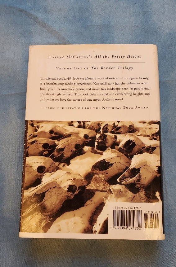 Crossing by Cormac Mccarthy (1994, Hardcover) 1st Edition 1st Print