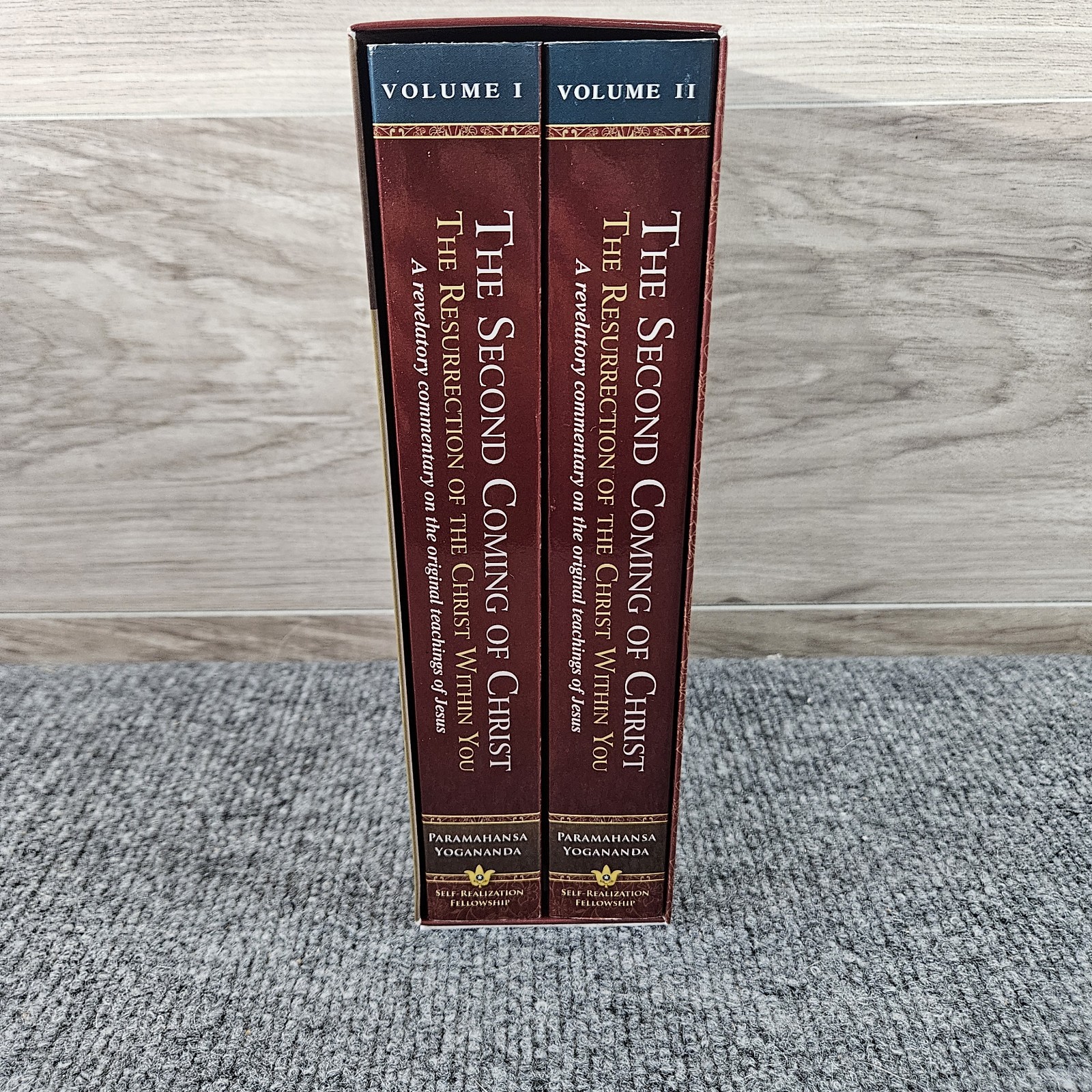 Second Coming of Christ Paramahansa Yogananda 2 Volume Boxed Set
