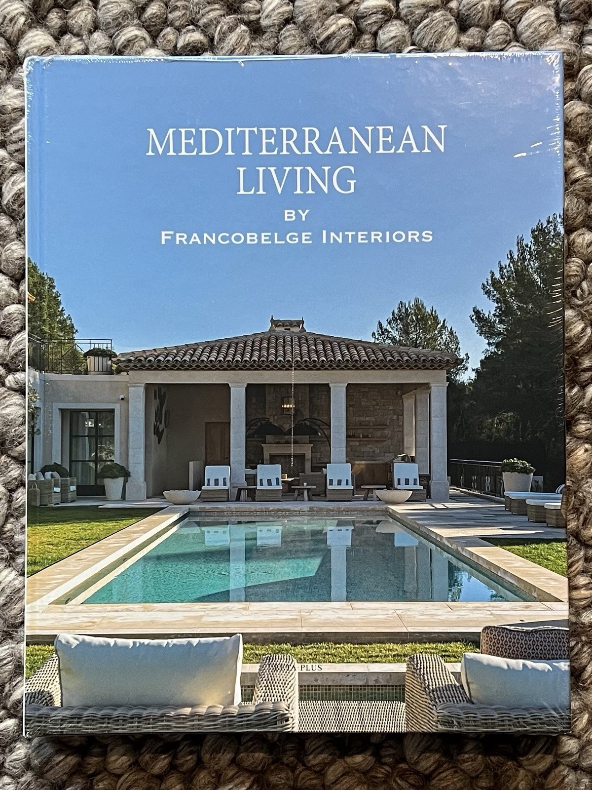 Mediterranean Living Francobelge Interiors Hardcover New Sealed Beta-Plus