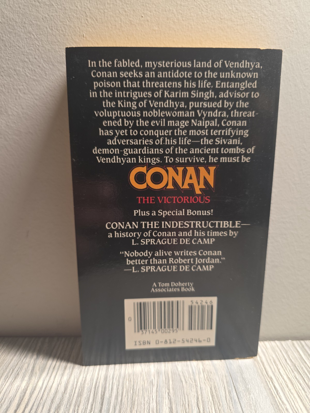 Vintage Conan the Barbarian Robert Jordan 4 Book Boxed Set Tor Fantasy Paperback