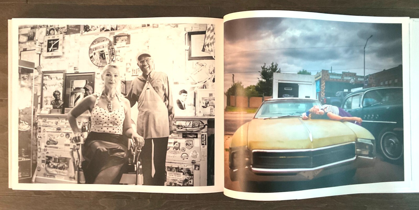 ROUTE 66 Photo Book – 350 Pages Signed by Conni Freestone Self Photo Artist