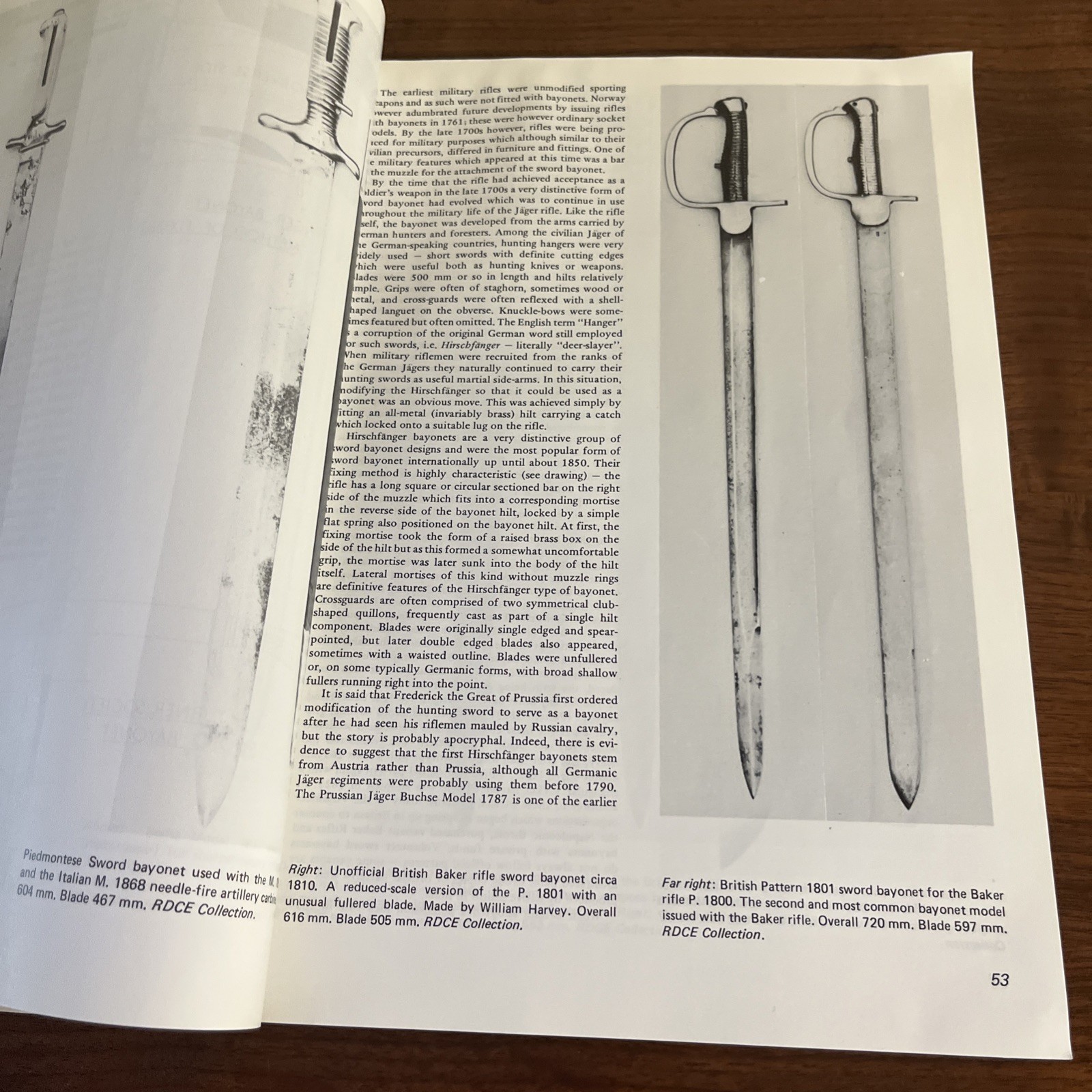 The Bayonet An Evolution & History by R.D.C. Evans & Frederick Stephens SIGNED