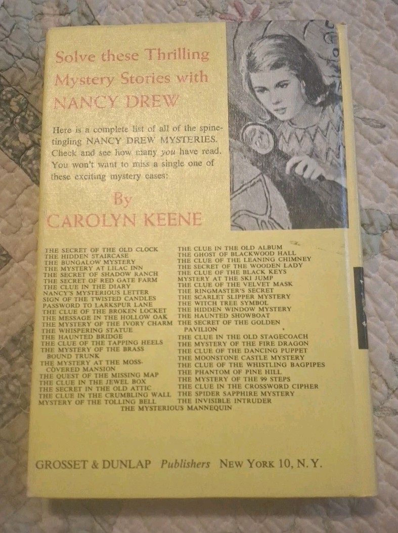 Nancy Drew Mystery Stories The Invisible Intruder