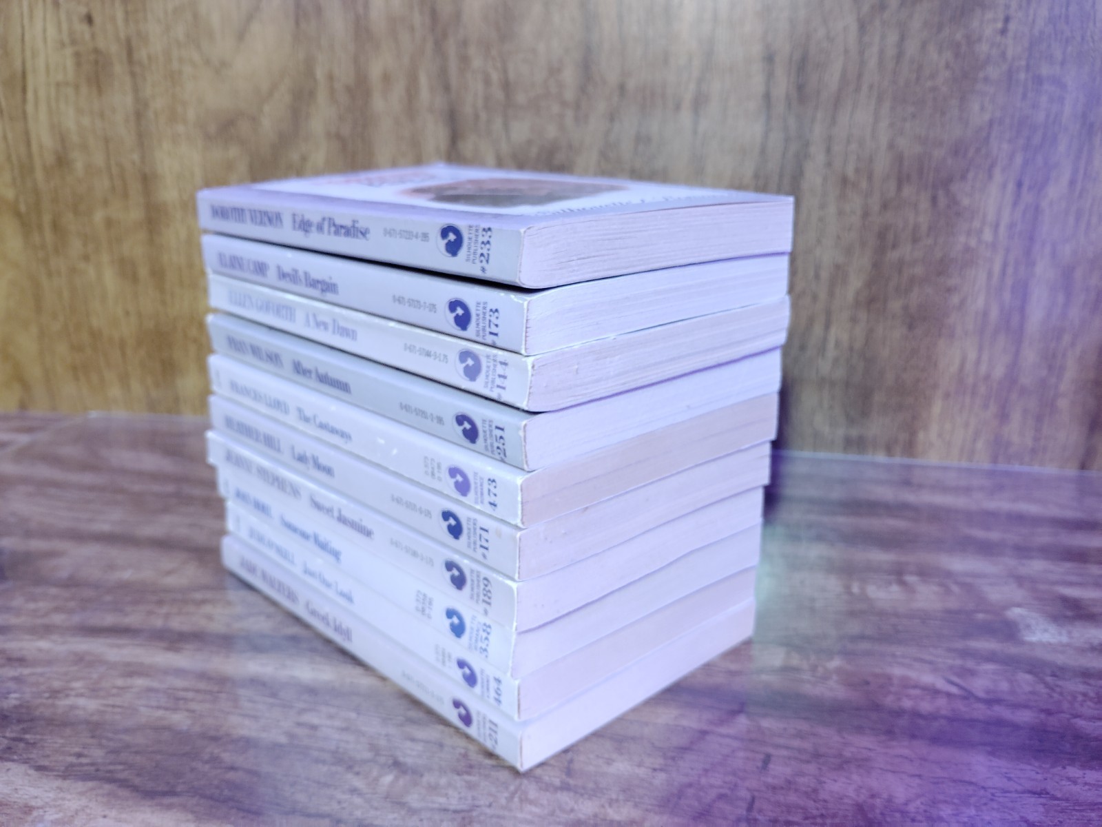 Silhouette Romance Lot 10 Vintage Paperbacks 1980s Vernon Hohl Stephens Walters+