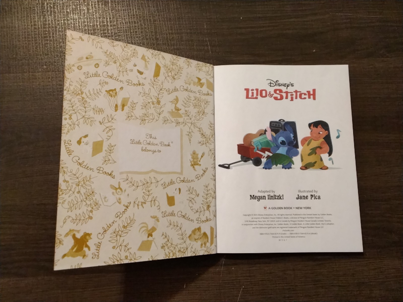 A Little Golden Book – Disney’s – Lilo & Stitch