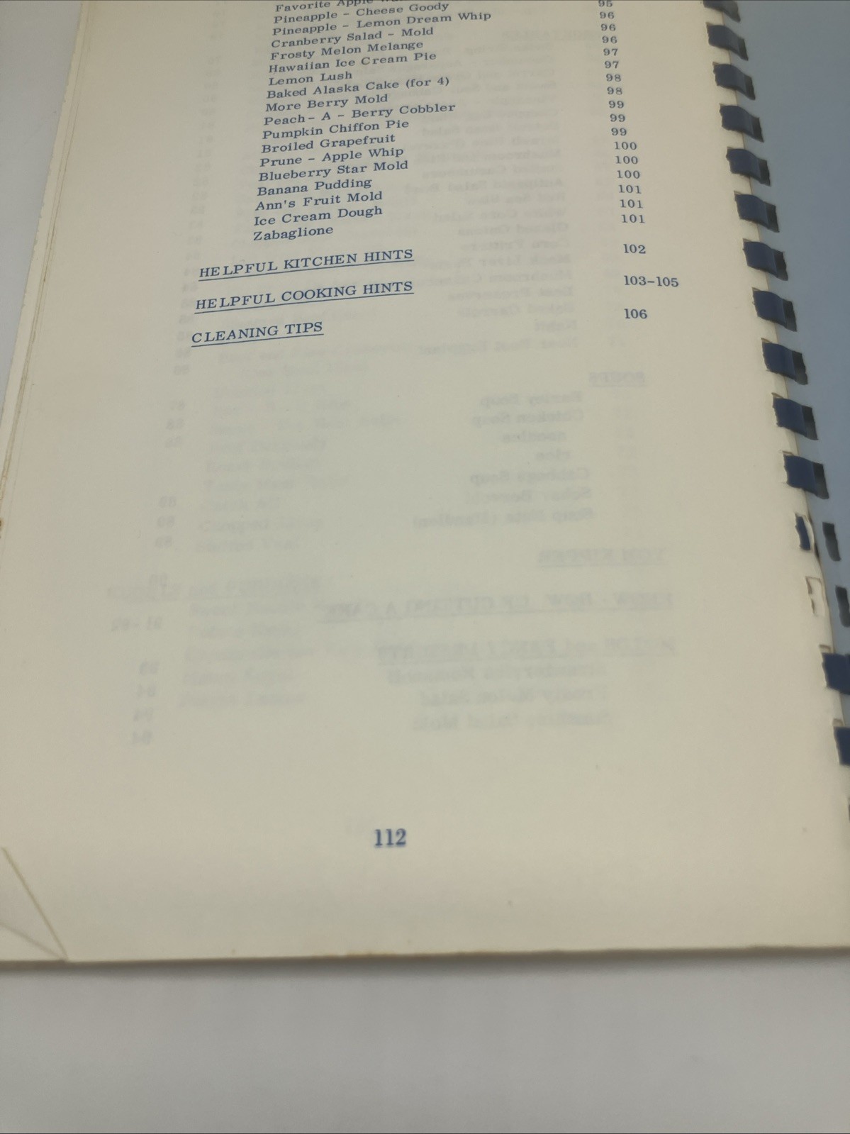 Cookbook Temple Adas Sholom – A Treasury Of Recipes 112 Pages Rare
