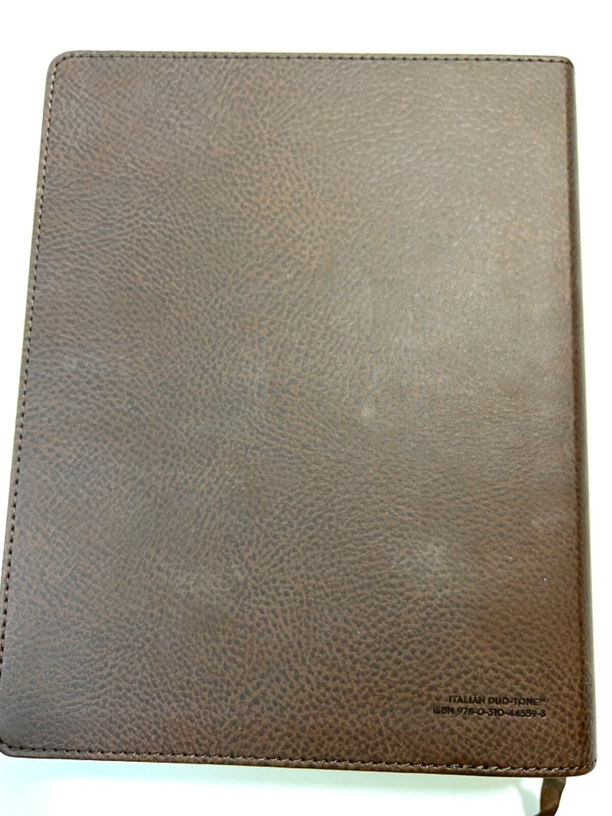 Journey The World NIV Bible Brown Faux Leather Bound Large Print