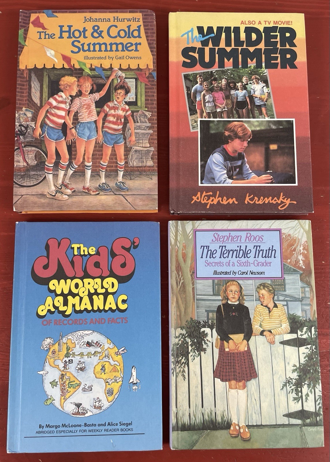 Lot of 11 VTG 1980s Weekly Reader Children’s Book Club Hardcover Books