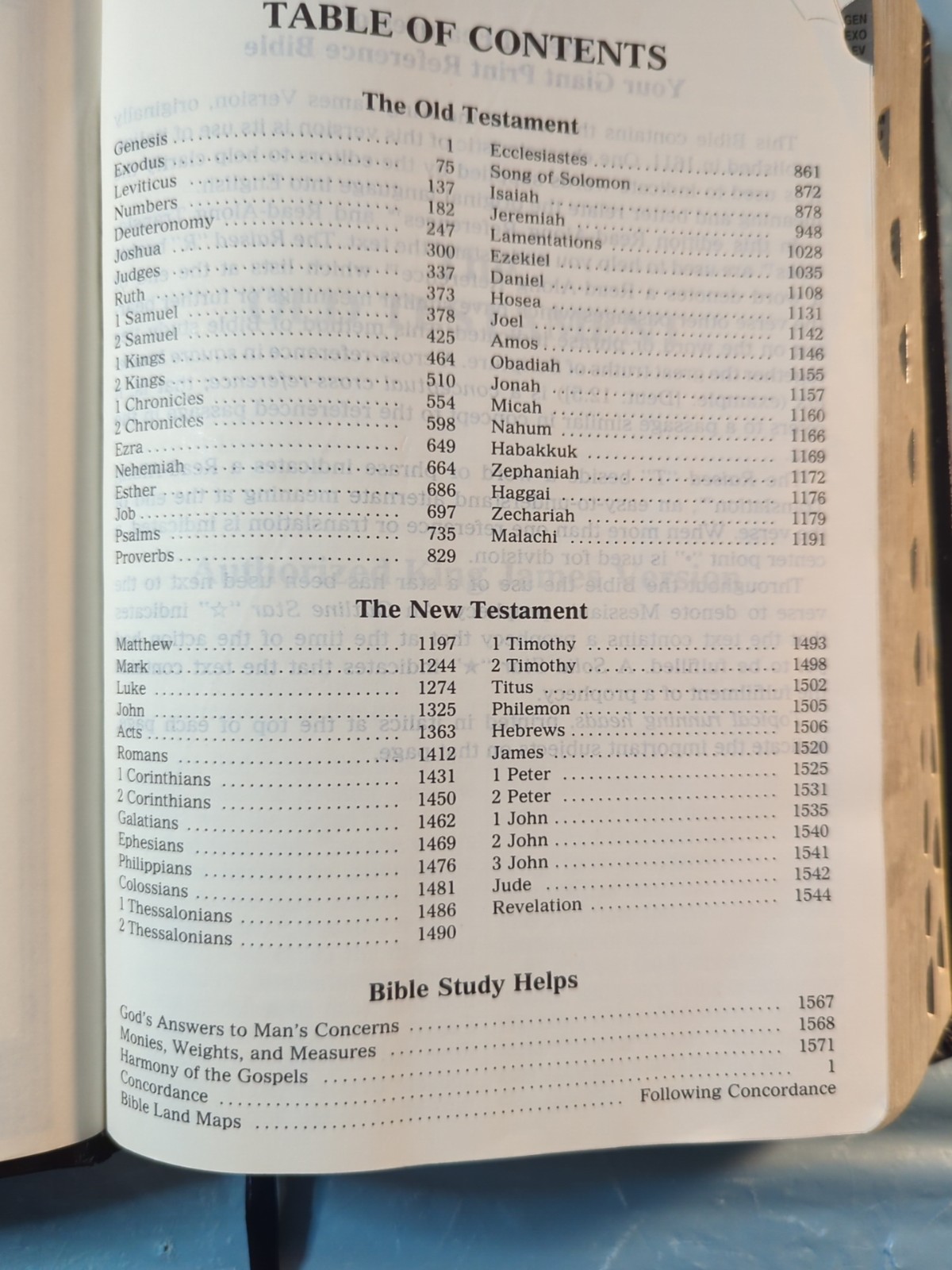 Nelson KJV Giant Print Red Letter Leather Holy Bible 1976