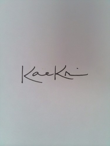 Audition (Signed) by Kitamura, Katie