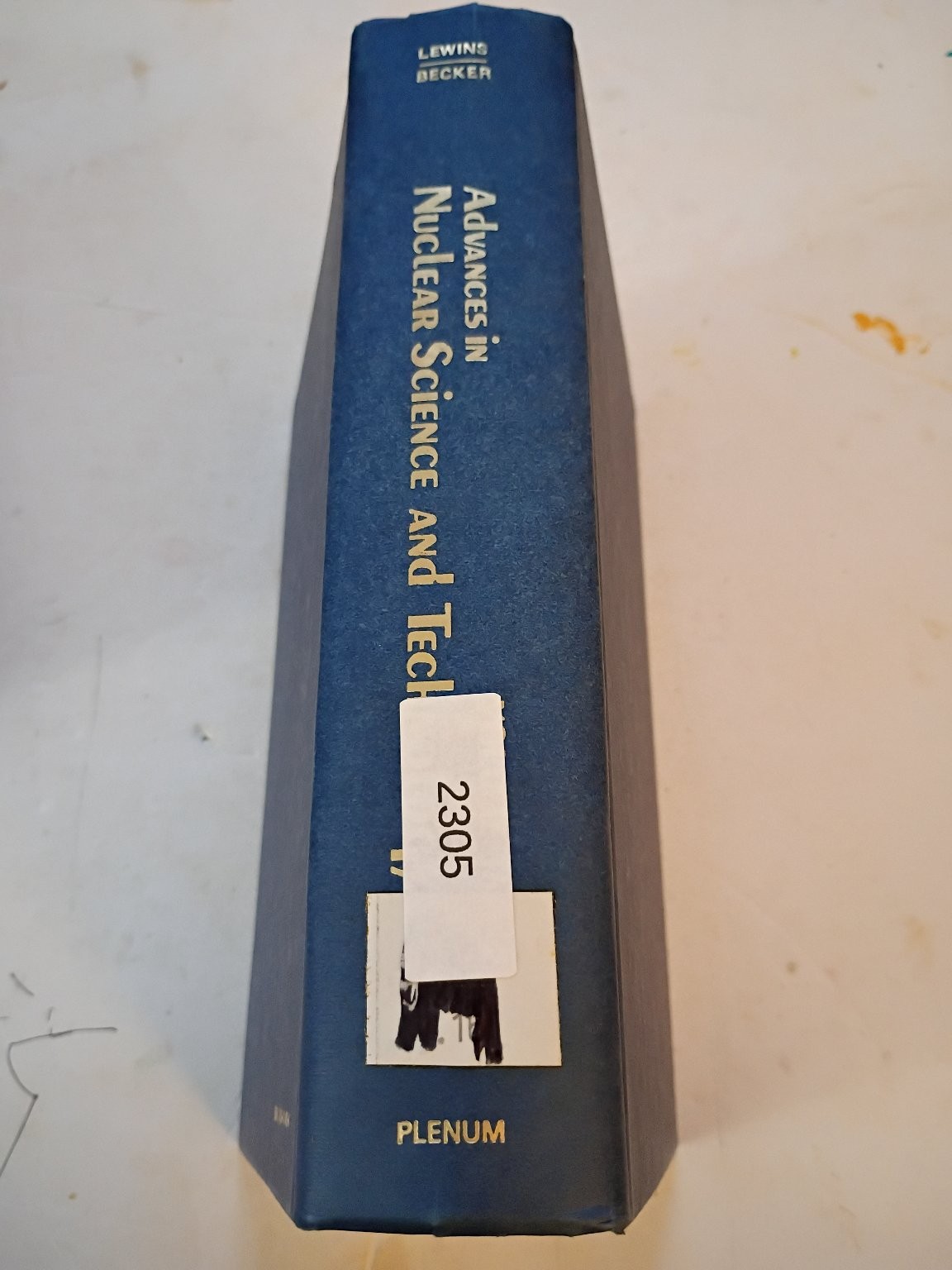 Advances in Nuclear Science and Technology Vol 16 Lewins Becker 1984 Plenum