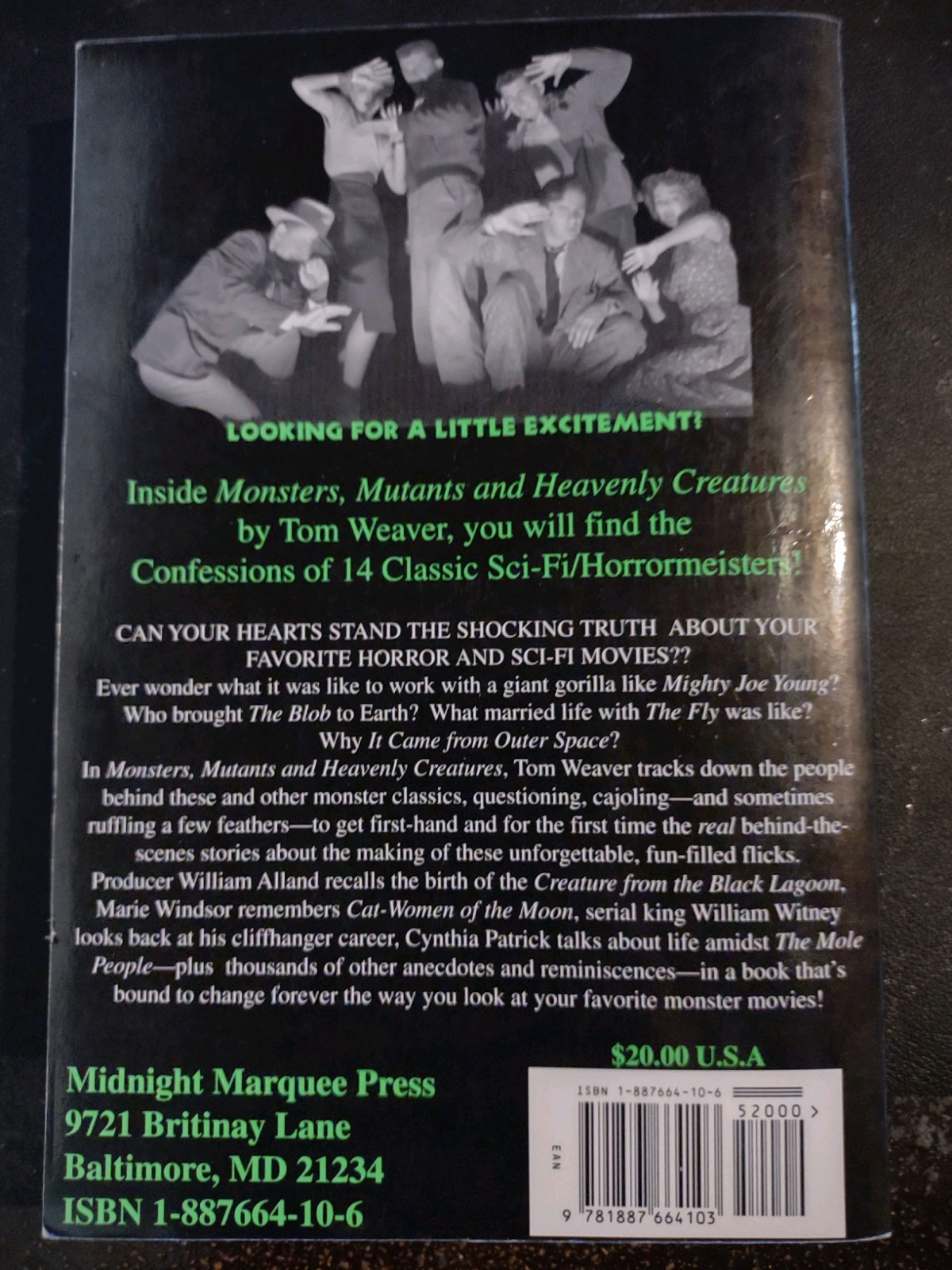 Monsters, Mutants and Heavenly Creatures : Confessions of 14 Classic…