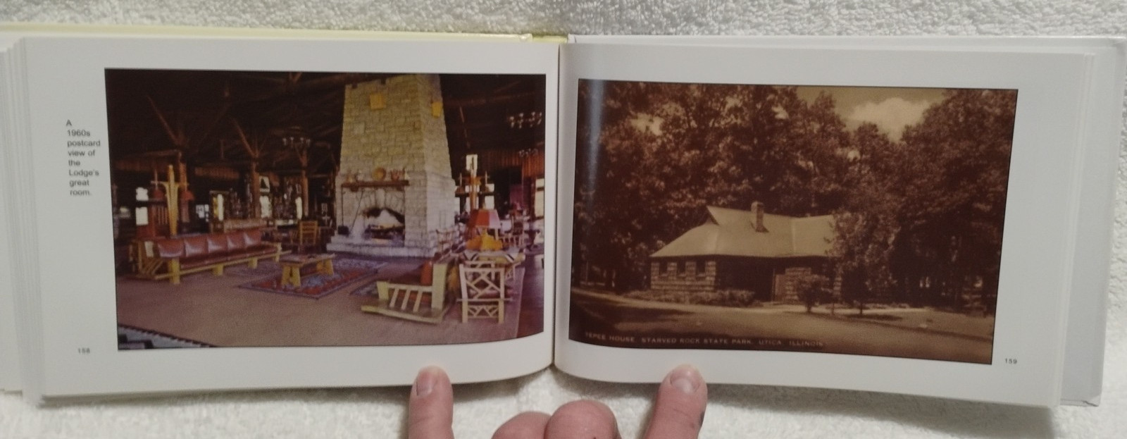 Greetings from Starved Rock Jim Ridings A Look At Vintage Picture Postcards HC