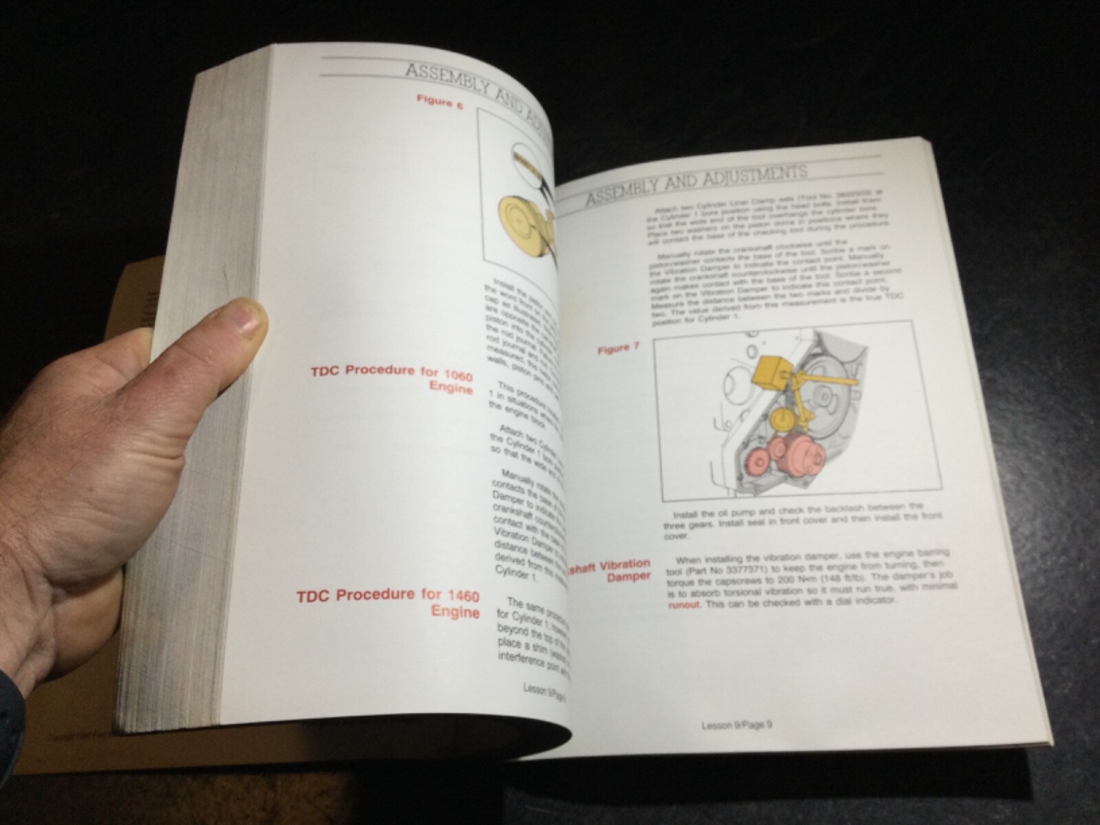 1992 Ford FD-1060 5.9L & FD-1460 8.3L Cummns Diesel Engine OEM Training Manual