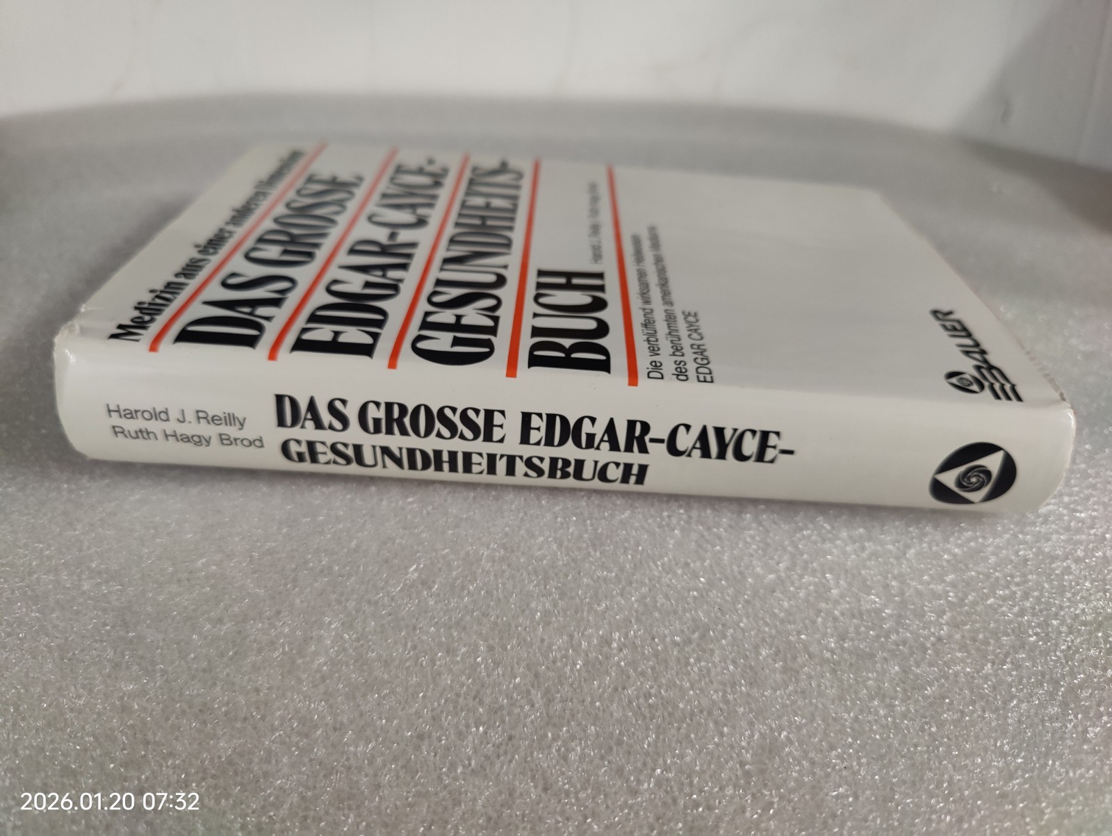 Das grosse Edgar-Cayce-Gesundheitsbuch 7th Edition „Auflage“ 1986