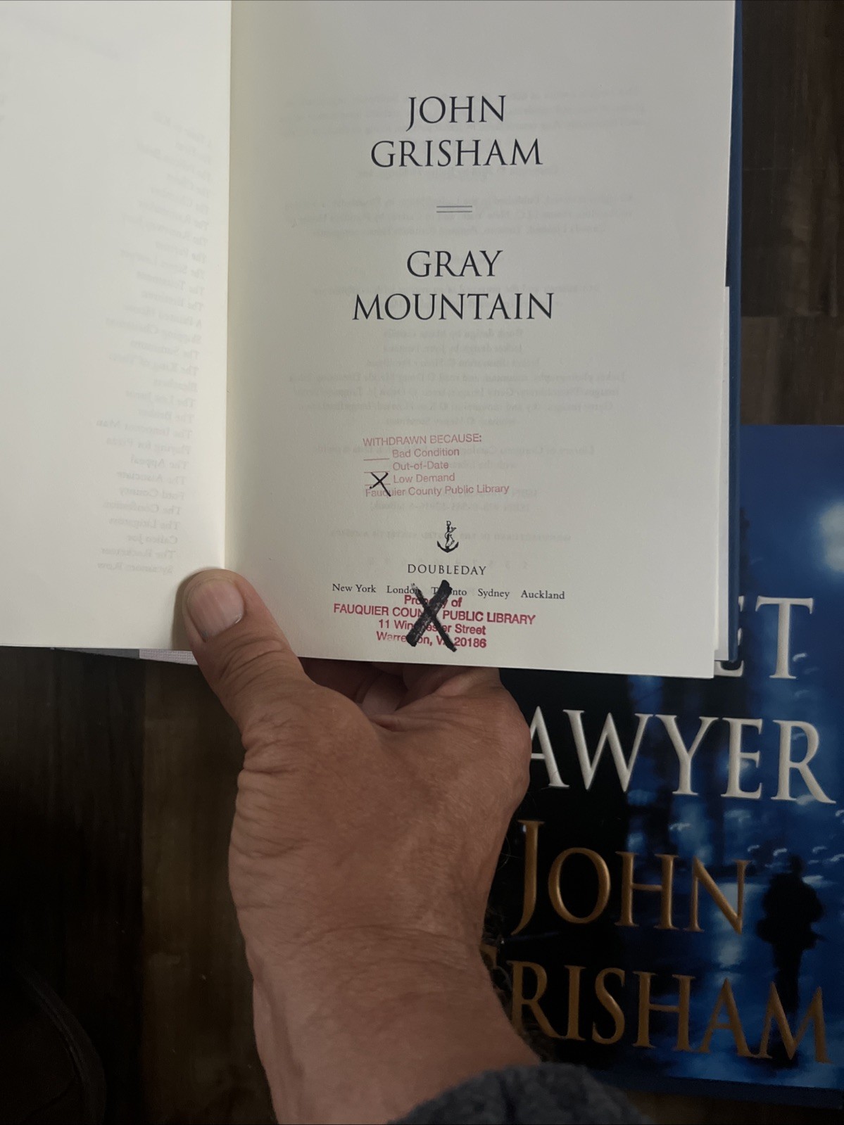 John Grisham Lot Of 4 Hardcover Books ALL 1ST EDITIONS !!