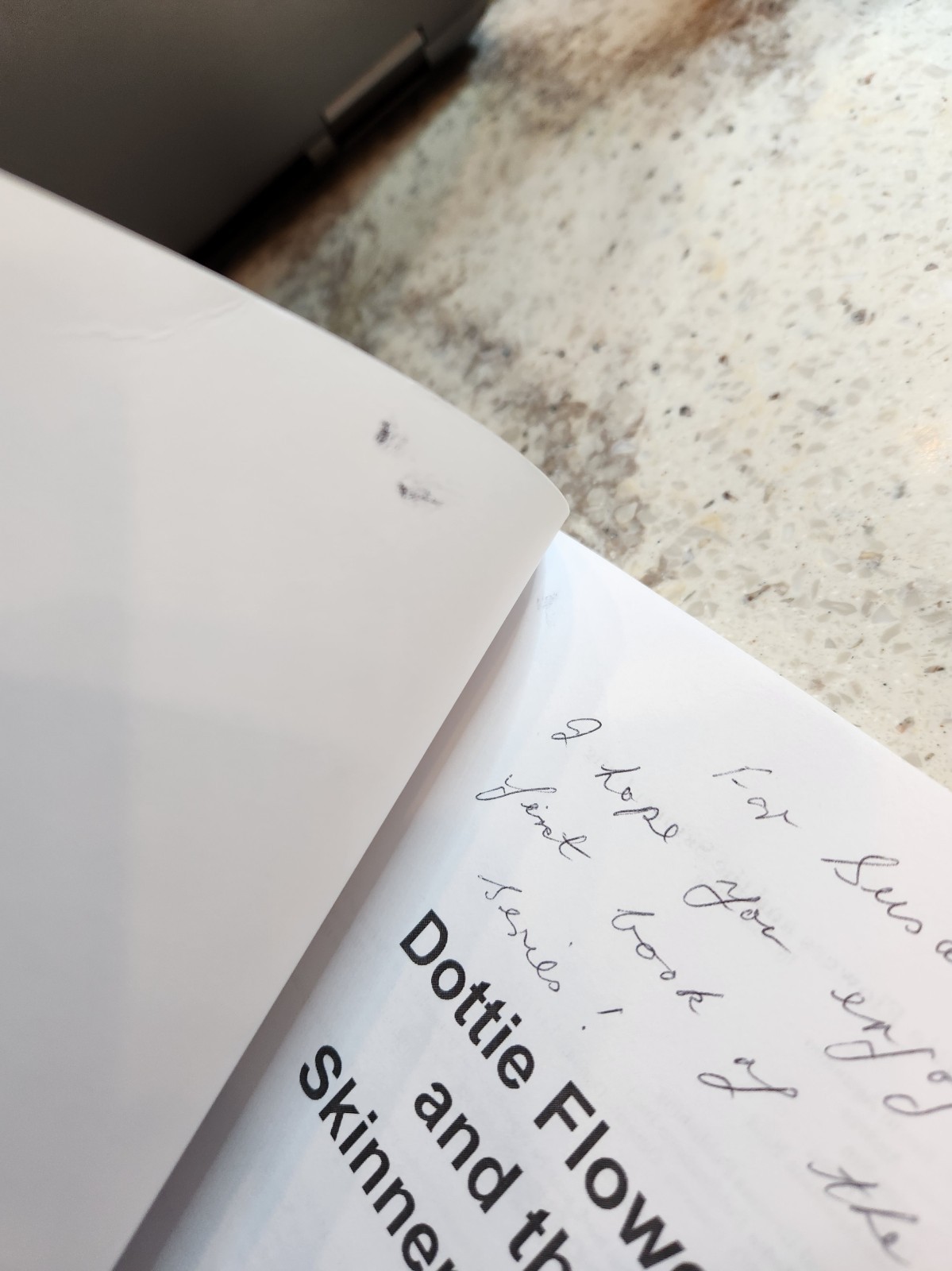 Dottie Flowers and the Skinner Gang by Sheila Gale (2011 Trade Paperback) signed