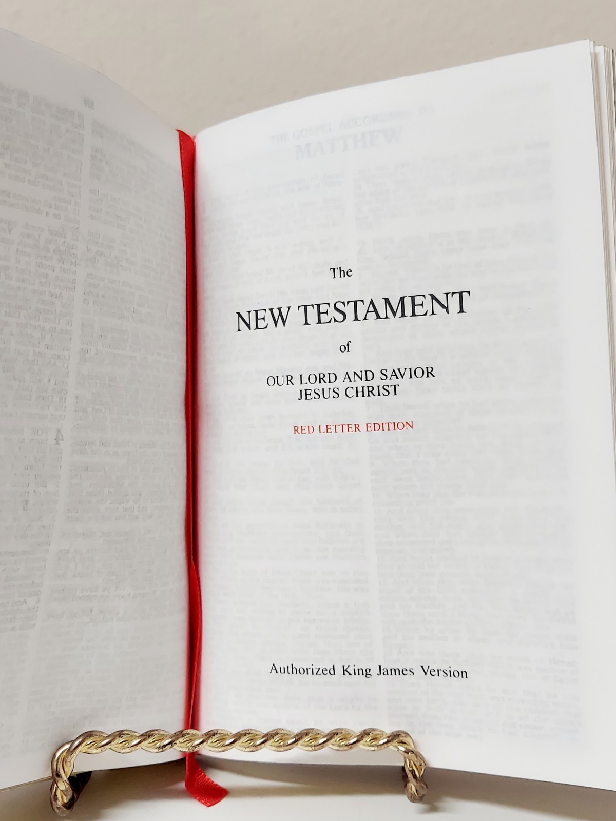 NEW! Vintage Leather Trinity Broadcasting Network TBN Mrinita Bethlehem Bible